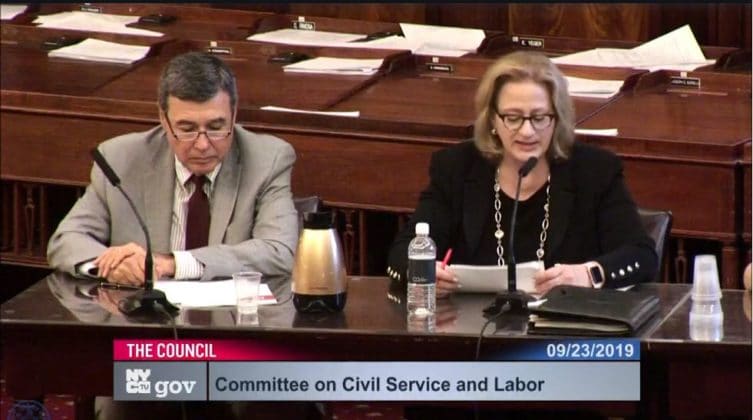 New York City Council Committee On Civil Service And Labor Hearing ...